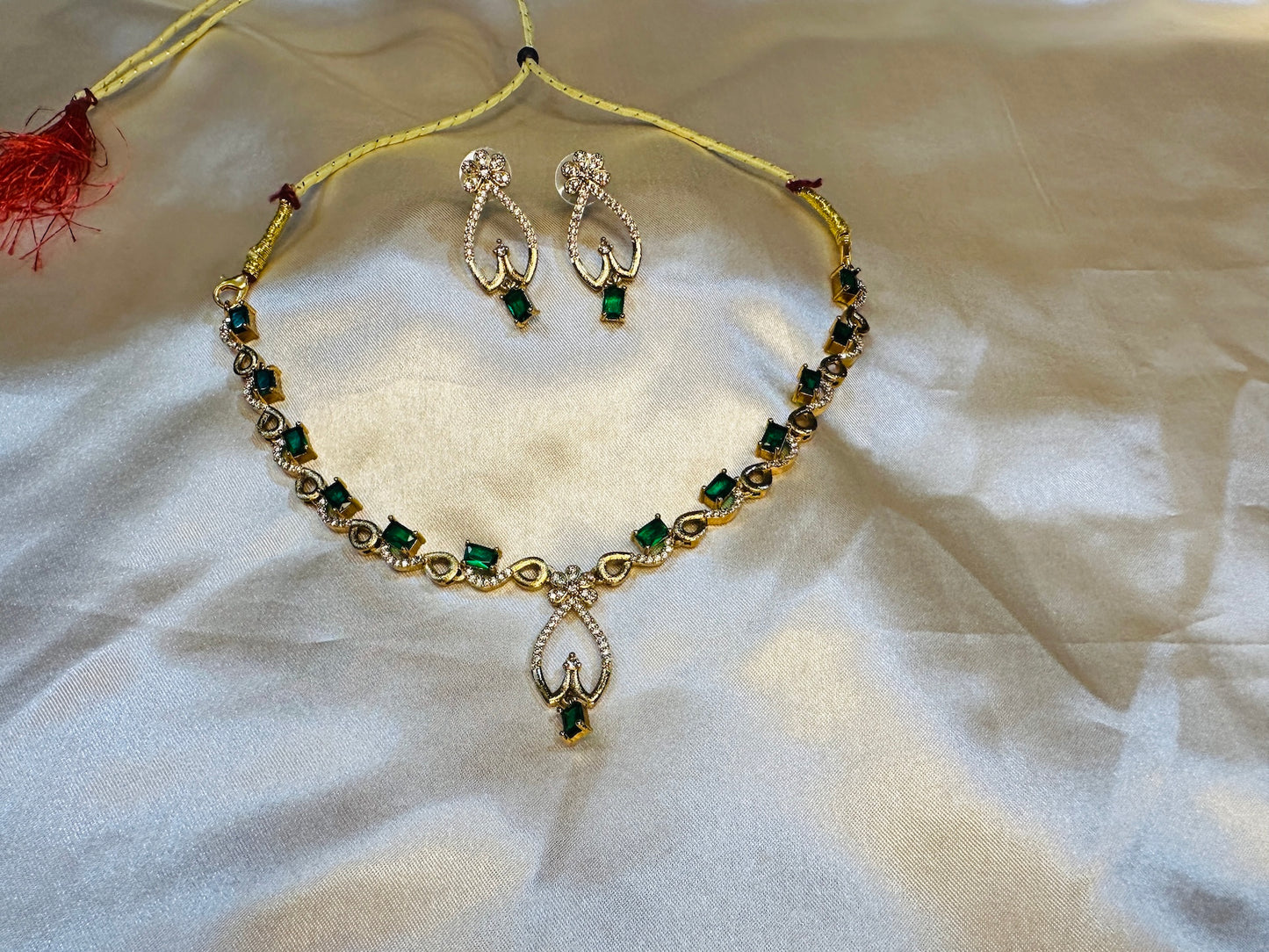 AD Stone  Necklace Set