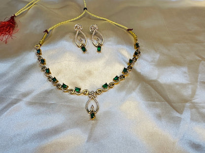 AD Stone  Necklace Set