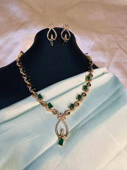 AD Stone  Necklace Set