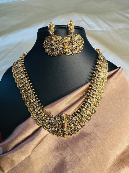 Lakshmi Kasu (Coin) Necklace Set