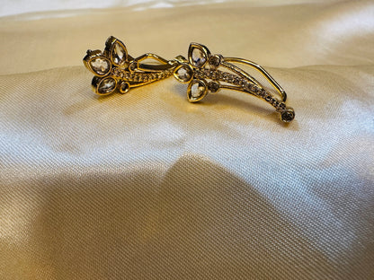 Single Leaf Design Ear Cuffs